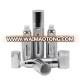 15ml 30ml 50ml silver airless pump bottle with stock low MOQ