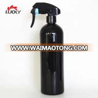 500ML Black Water Sprayer PET Plastic Bottle