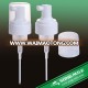 40 and 43mm foam pump for shampoo and body lotion