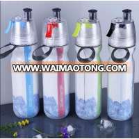 Keep Warm & Cold Insulated PE Sport Bottle With Mist Spraying