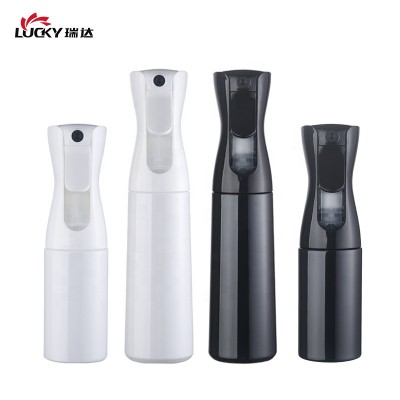 Cosmetic Salon Fine Mist Bottle 200ml 300ml Plastic Reusable Hairdressing Sprayer Alcohol Continuous Spray Bottle